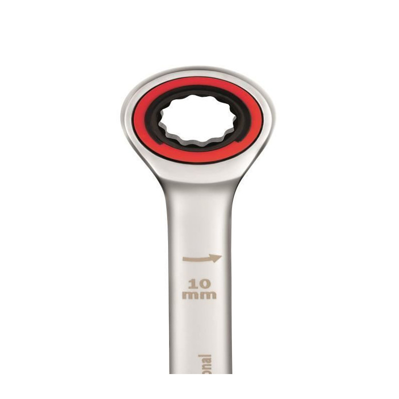 Set of 5 ratchet combination wrenches