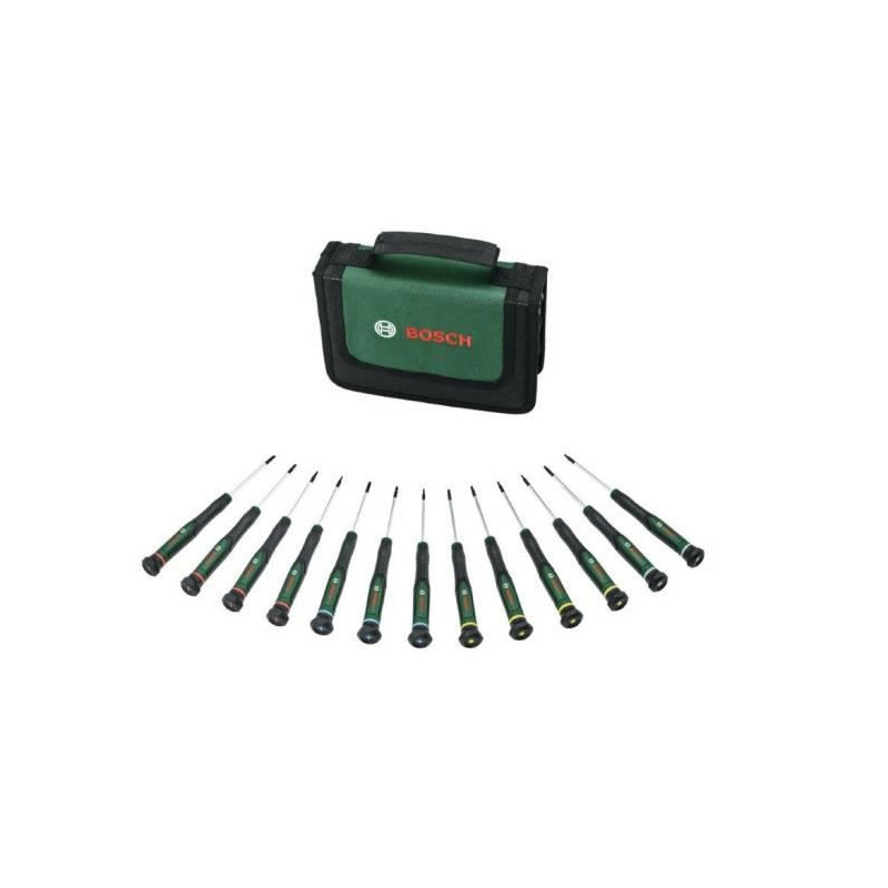 osch 13-piece screwdriver set (for DIY/modeling/crafts precise and mag