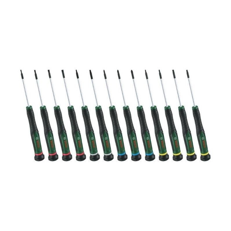 osch 13-piece screwdriver set (for DIY/modeling/crafts precise and mag