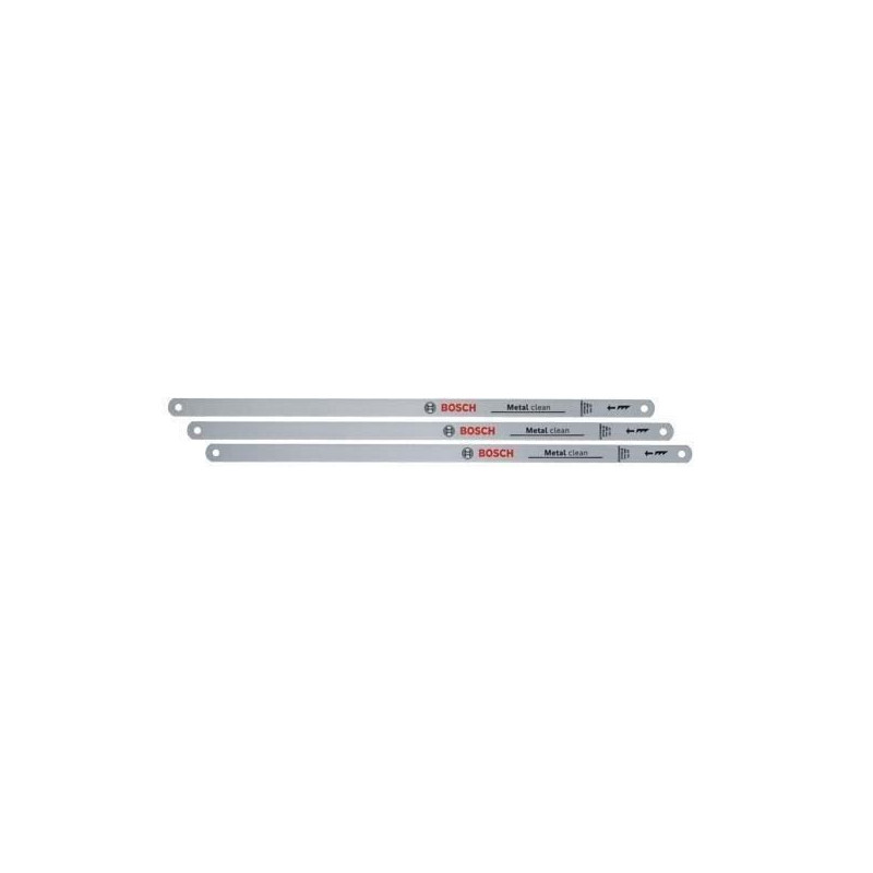 Bosch 3-Piece Clean 300mm Reciprocating Saw Blade Set (Durable Bi-Meta