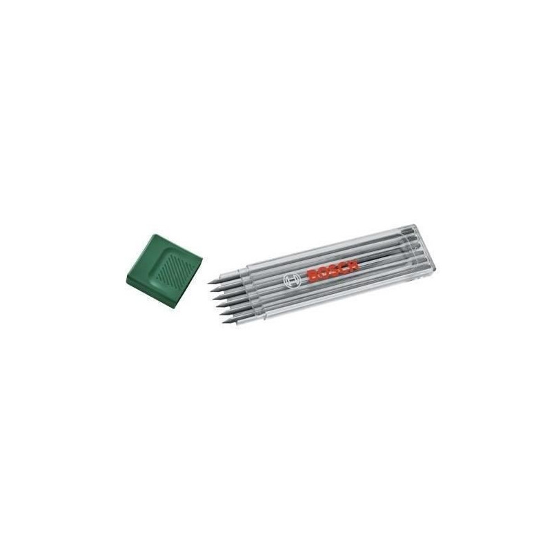 Bosch Set of 6 HB graphite leads (access. marker for deep holes HB 2.8