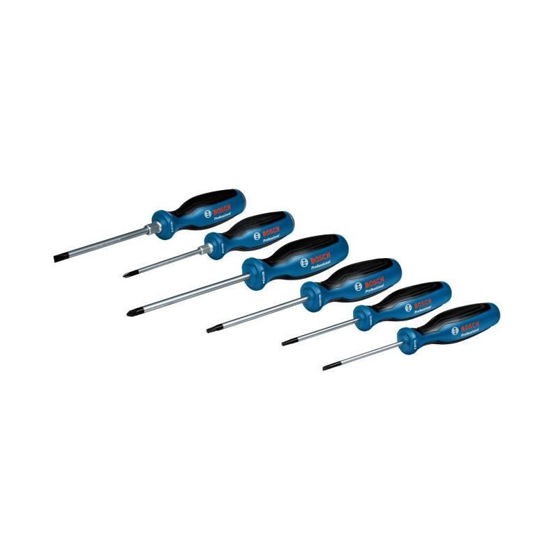 Set of 6 Torx screwdrivers