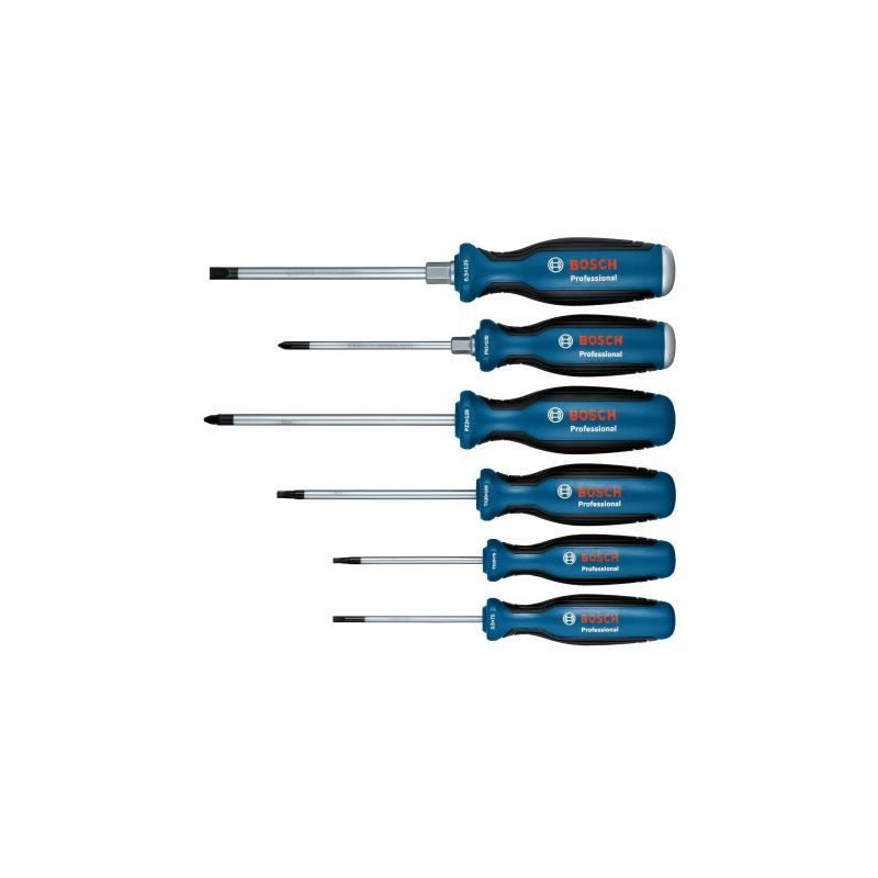 Set of 6 Torx screwdrivers