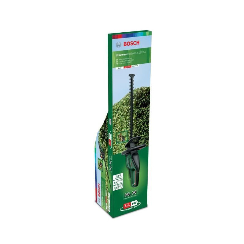 Bosch UniversalHedge Cut 18-55 cordless hedge trimmer without battery