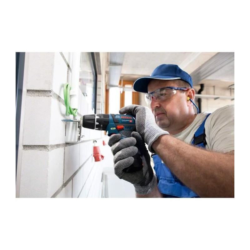Bosch Professional GSB 12V-5 + 10 accessoire percussion drill.