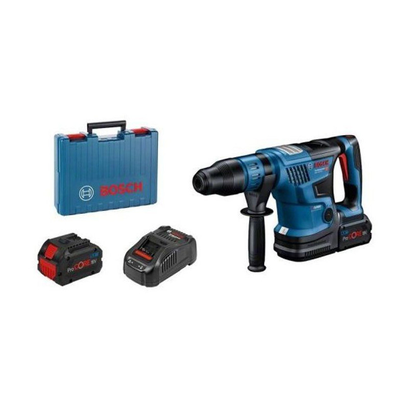 SDS Max GBH 18V-36 C cordless rotary hammer with two ProCORE 5.5Ah bat