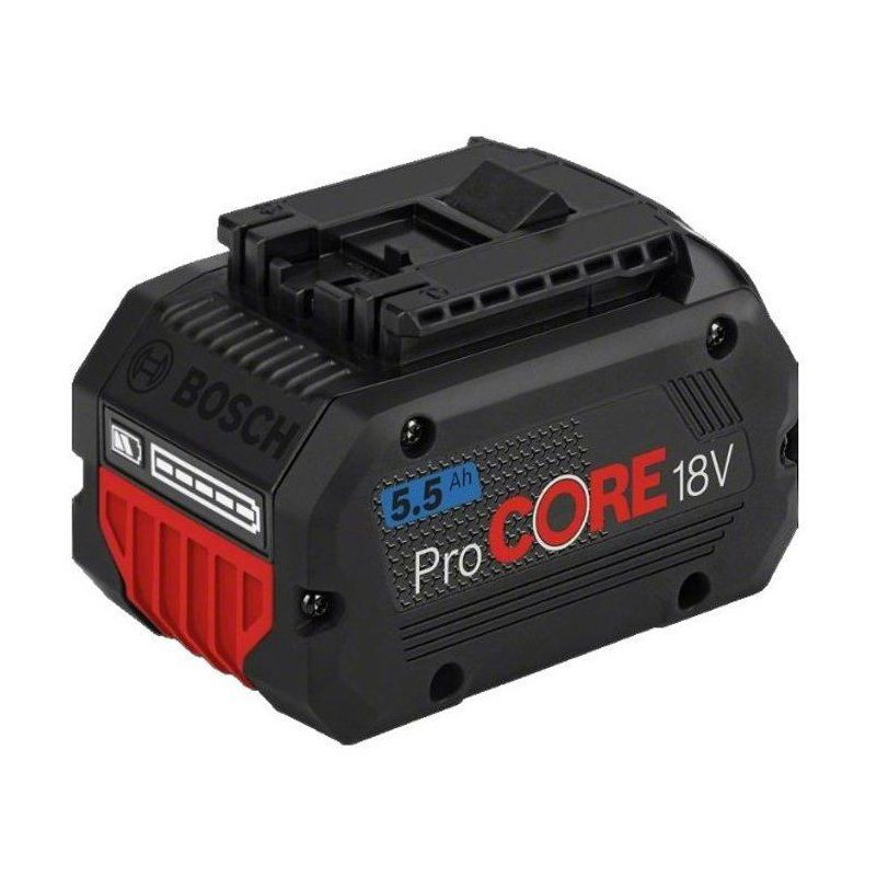 SDS Max GBH 18V-36 C cordless rotary hammer with two ProCORE 5.5Ah bat