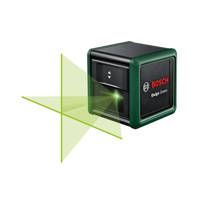 Laser Lines Bosch - Quigo Green (delivered with 2 batteries, a univers