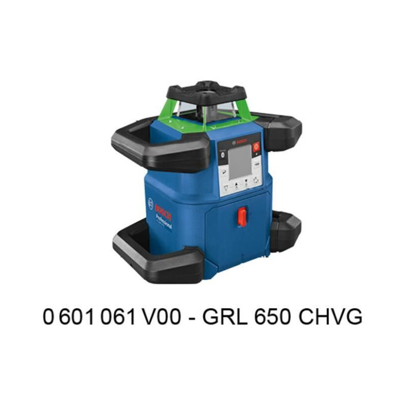 Bosch Professional GRL 650 CHVG rotating laser with battery, batteries