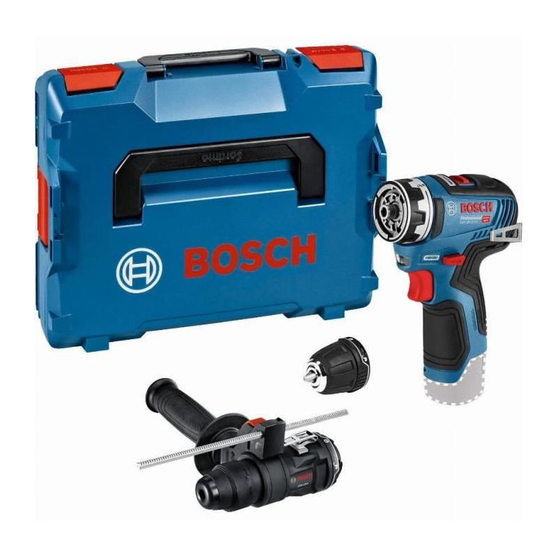 Bosch Professional GSR 12V-35 FC + GFA 12-H + GFA 12-B + L-BOXX drill-