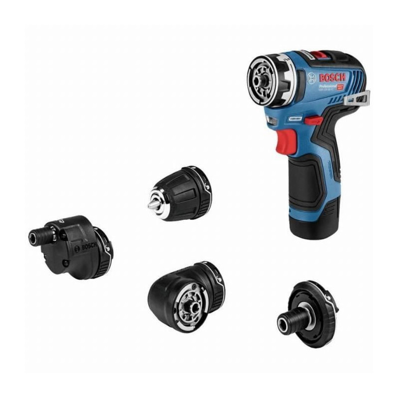 Bosch Professional GSR 12V-35 FC + GFA 12-H + GFA 12-B + L-BOXX drill-