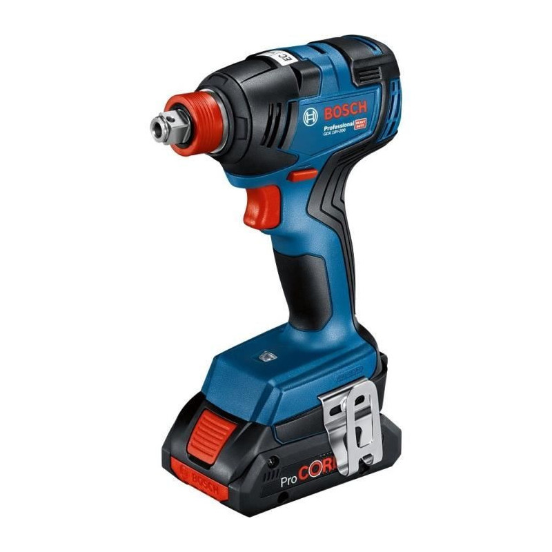 Kit 2 Tools with shock/wireless bolter GDX 18V-200 + drill-drilling wi
