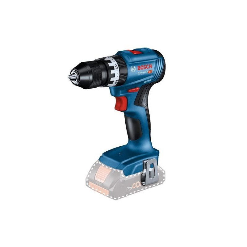 Percussion drill Bosch Professional GSB 18V-45 Solo Cardboard