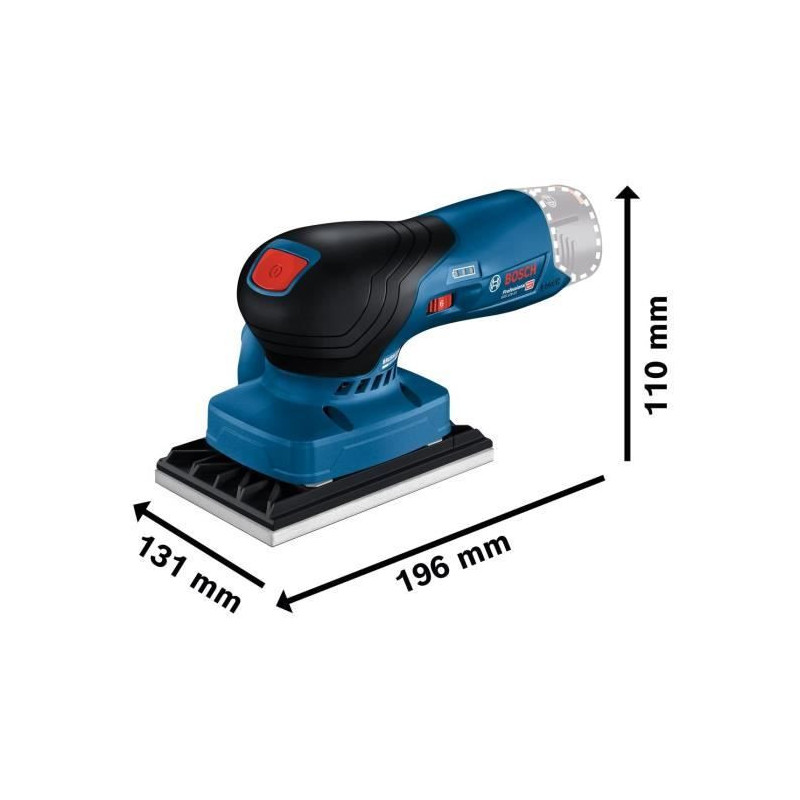 Vibrating sander Bosch Professional GSS 12V (without battery)