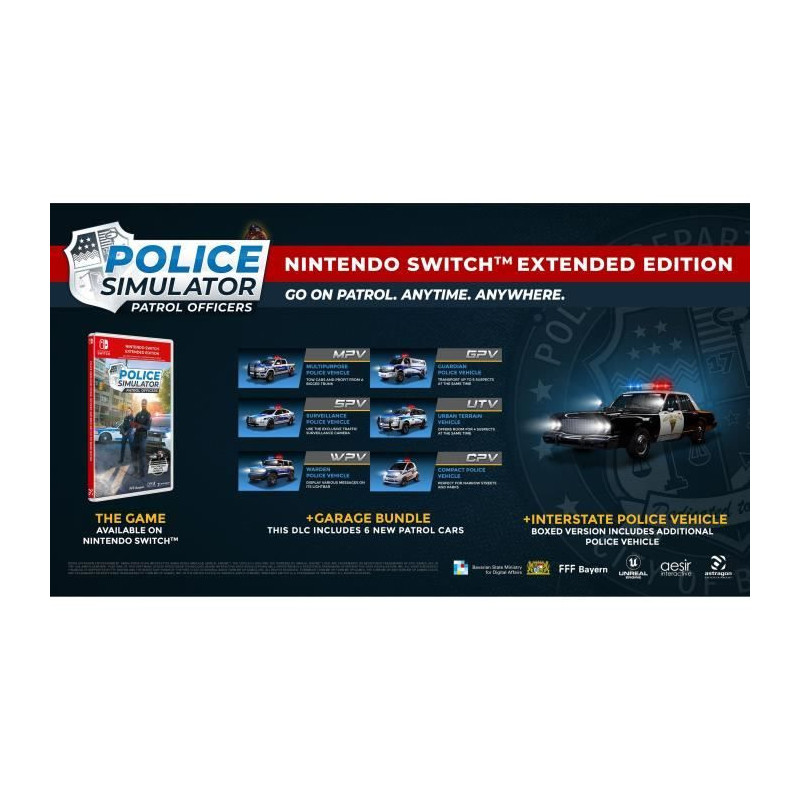 Police Simulator: Patrol Officers - Nintendo Switch Game - Extended Ed