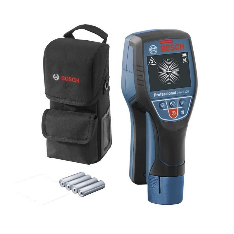 Bosch Professional D-Tech wall detector 120 + cover