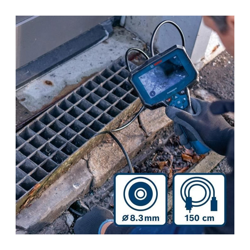 Bosch Professional GIC 12V-4-23 C inspection camera, battery operated