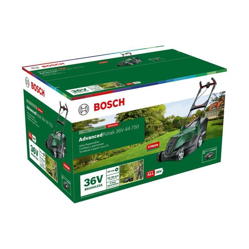 Cordless lawn mower 36V-44-750