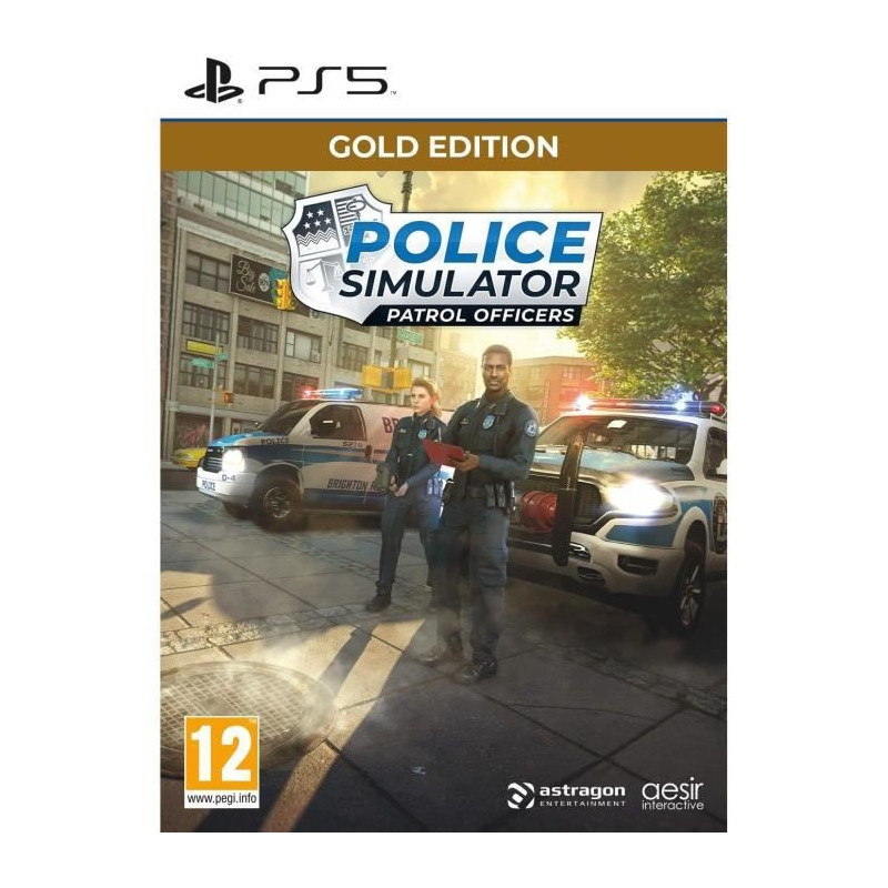 Police Simulator Patrol Officers - PS5 Game - Gold Edition