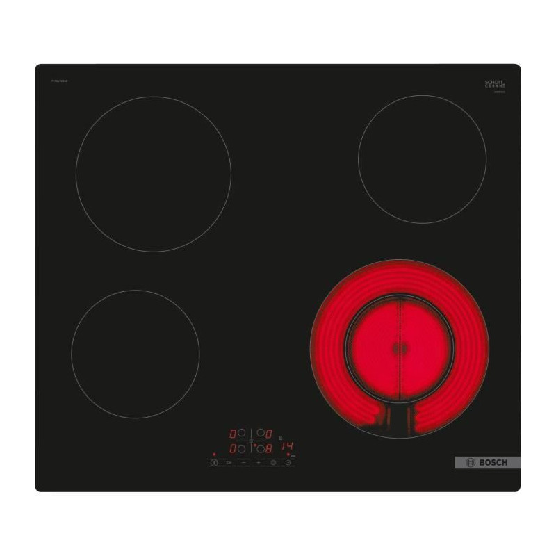 Vitro table 60cm Bosch - PKF611BB8E - Type of command: At the front -