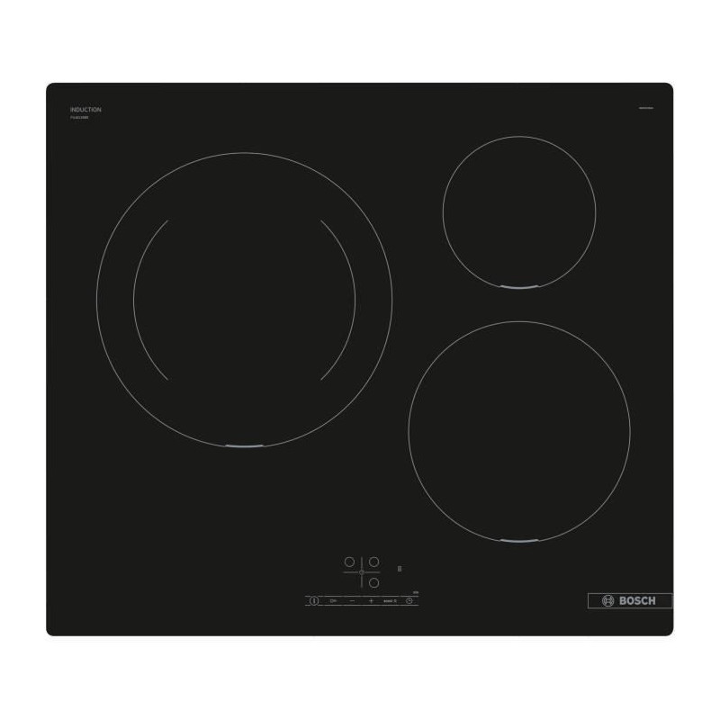 BOSCH induction hob - 3 burners - 60 cm - PUJ611BB5E
