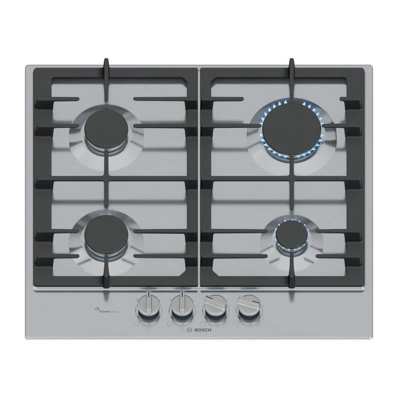Gas hob - BOSCH Series 6 - 4 burners - 52 x 58.2 x 4.5 cm - PCP6A5I90