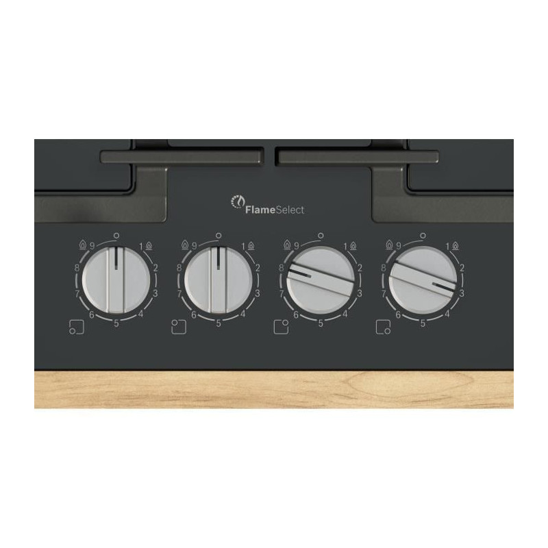Gas hob - BOSCH Series 6 - 4 burners - 52 x 59 x 4.5 cm - PPP6A6I40 -