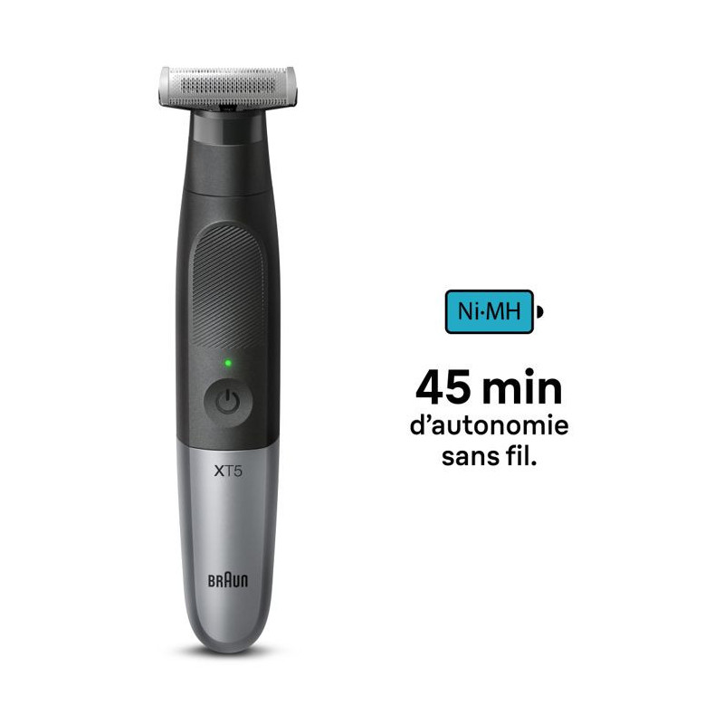 Braun Series X Hybrid Trimmer XT5100 For Face and Body with 4D Flexibl