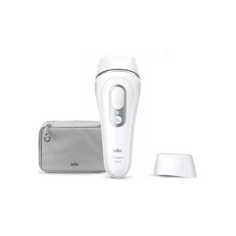 Pulsed light epilator - BRAUN - PL3020 - 3 intensity levels - 300,000