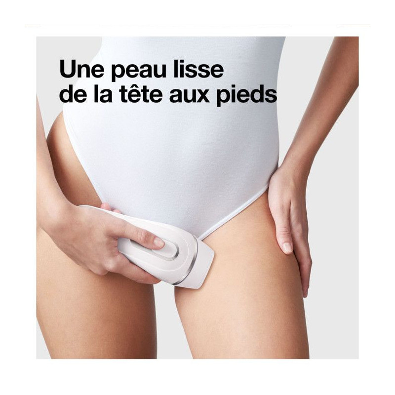 Pulsed light epilator - BRAUN - PL3020 - 3 intensity levels - 300,000