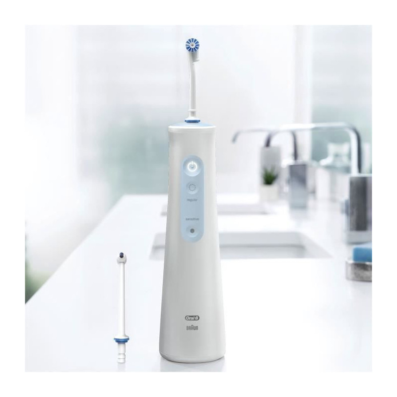 Oral-B water flosser - AquaCare 4 - Oxyjet technology - 2 types of jet