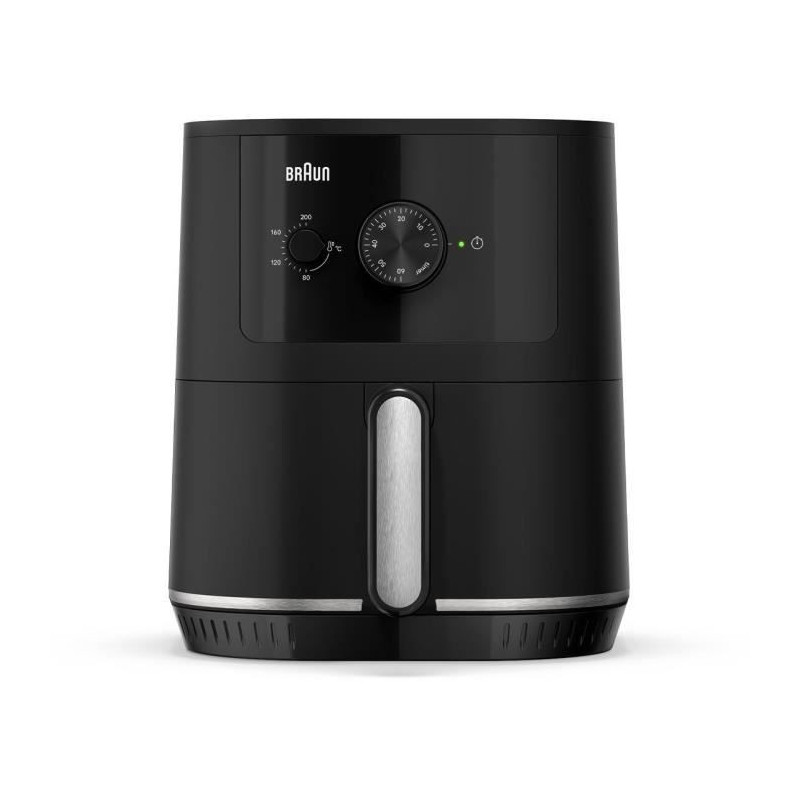 Air Fryer - BRAUN - MultiFry 3 - 1500 W - 4.3 L - Black
