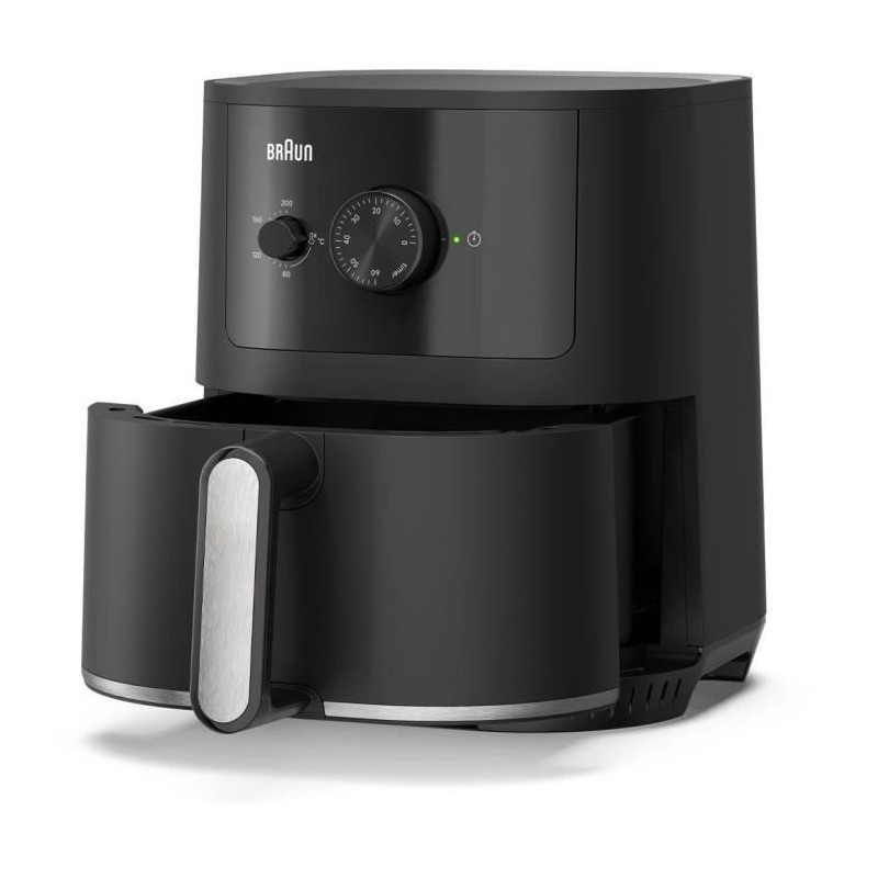 Air Fryer - BRAUN - MultiFry 3 - 1500 W - 4.3 L - Black