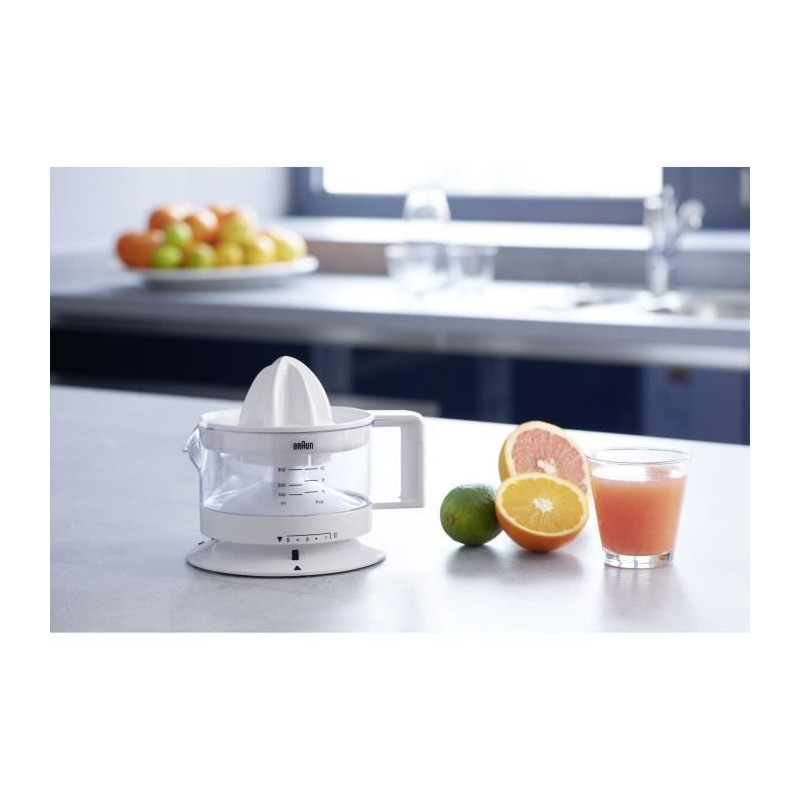 Braun CJ3000 PRUS -AGRUMES - 20 W - 5 levels of pulp control - White