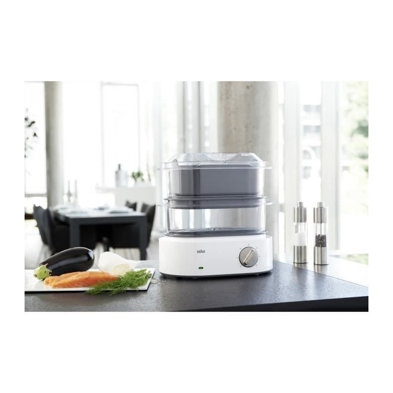 Braun FS5100Wh steam cooker Identity Collection - White