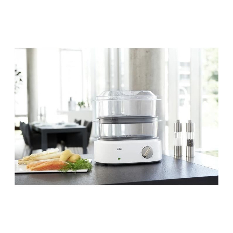 Braun FS5100Wh steam cooker Identity Collection - White