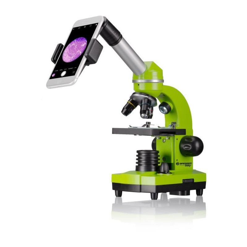 BIOLUX SEL - BRESSER JUNIOR student microscope - 40x-1600x magnificati