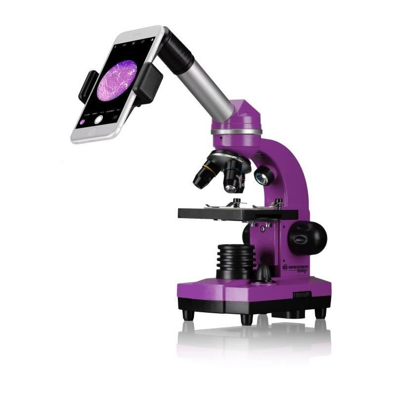 BIOLUX SEL - BRESSER JUNIOR student microscope - 40x-1600x magnificati