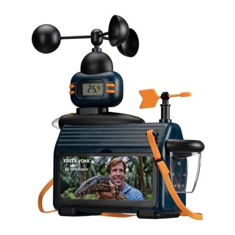 Outdoor weather station - FREEK VONK x BRESSER: Measure temperature, r