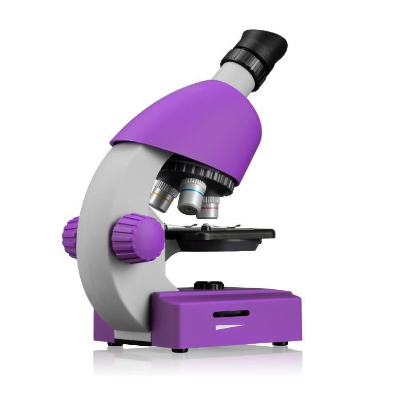 Microscope 40x-640x - BRESSER JUNIOR - LED lighting - experiment kit -