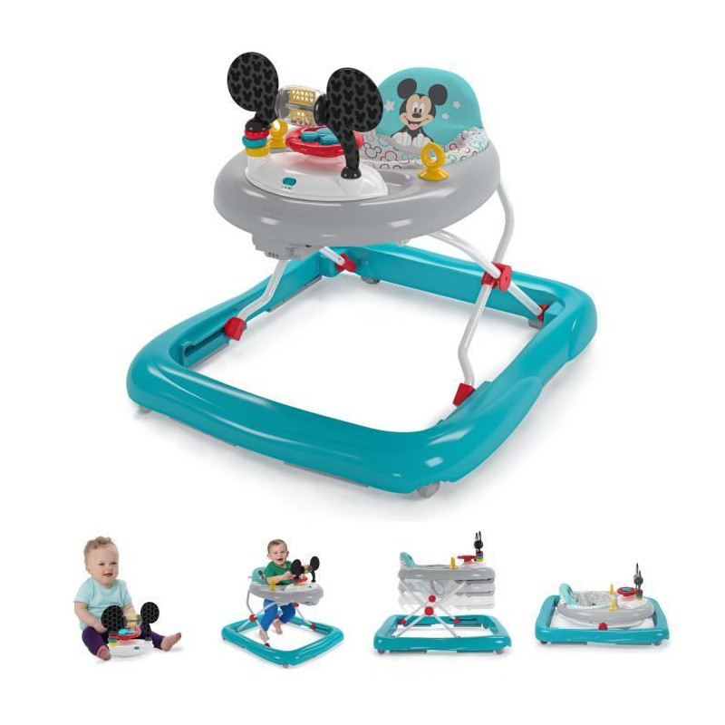 Bright Starts Trotteur Bébé Disney Baby Mickey - Bright and musical