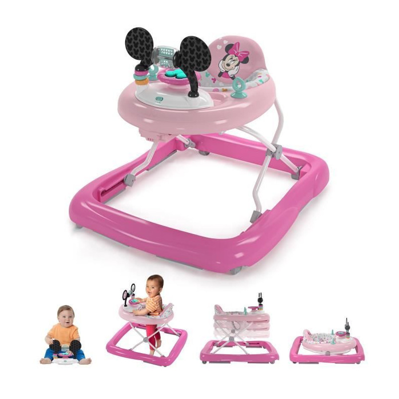 Bright Starts Trotteur Bébé Disney Baby Minnie - Bright and musical