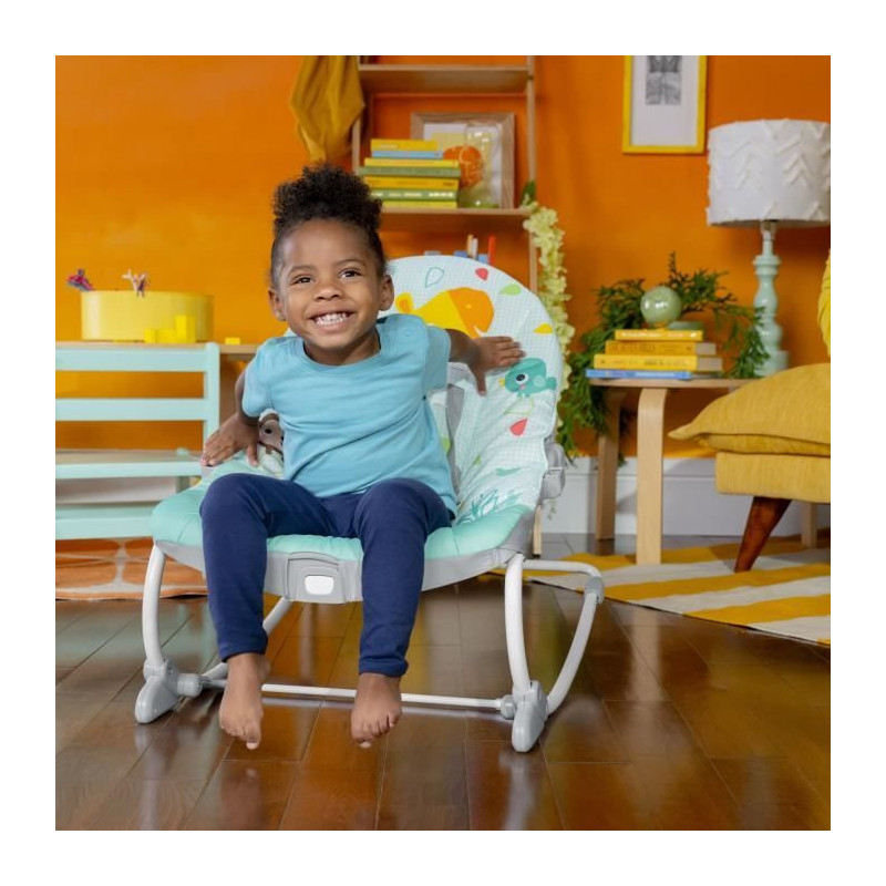 Bright Starts Star Balancel Wild Wild Vibes, soothing vibrations, 2 in