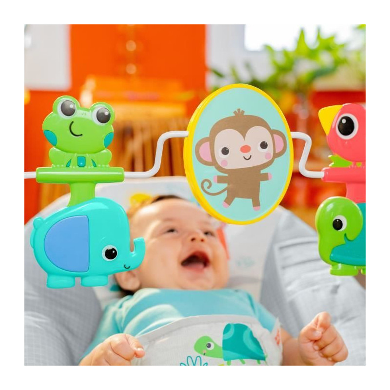 Bright Starts Transat Playful Paradise, soothing vibrations, interacti