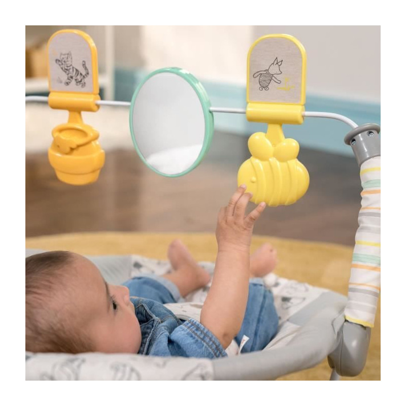 Baby bouncer - DISNEY BABY - WINNIE THE POOH - Arch with removable edu
