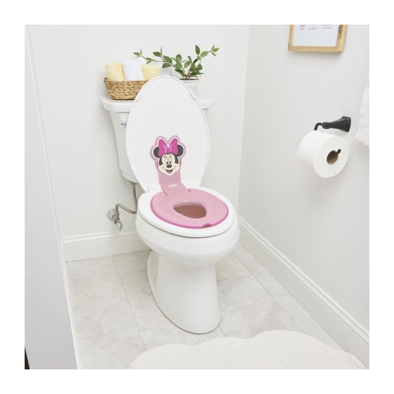 DISNEY BABY- MINNIE- Universal adhesive child toilet seat reducer, inn