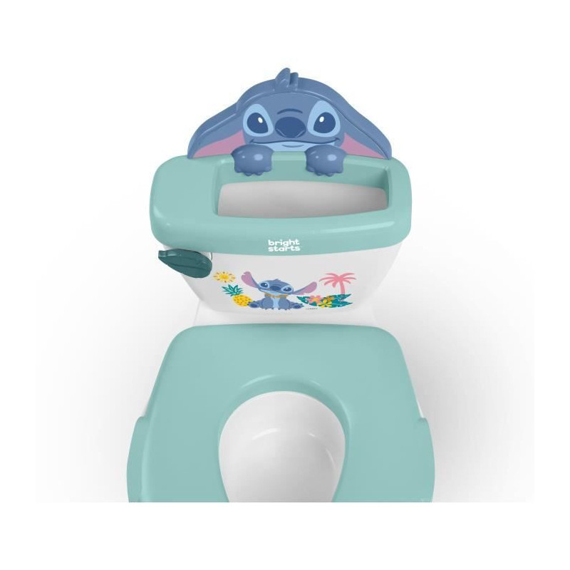 DISNEY BABY - STITCH - Mini toilet with toilet seat reducer included,
