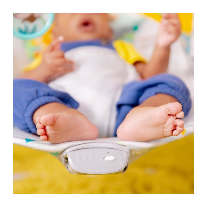 BRIGHT STARTS Baby bouncer - vibrating - safari fun ™