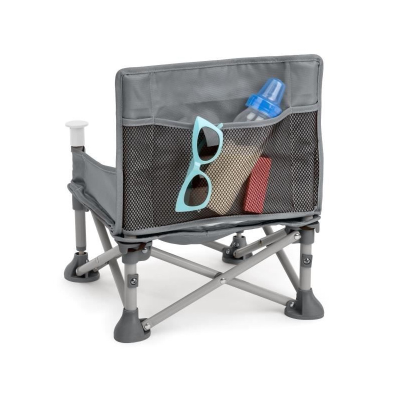 BRIGHT STARTS Compact Folding Booster Seat - Pop 'N Sit, Removable Tra