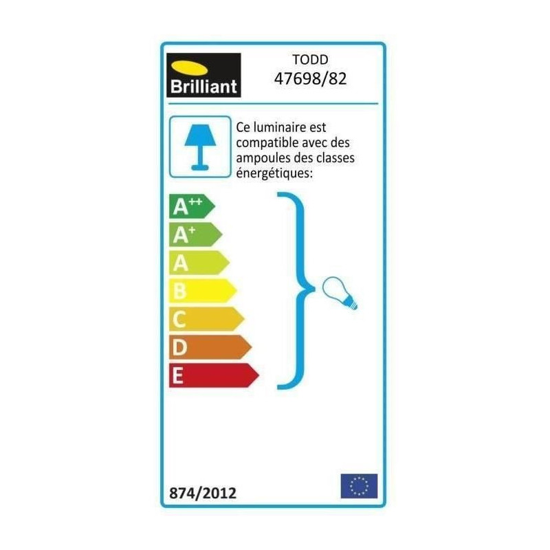 TODD-Outdoor Wall Lamp with Detector H29cm Brilliant Silver